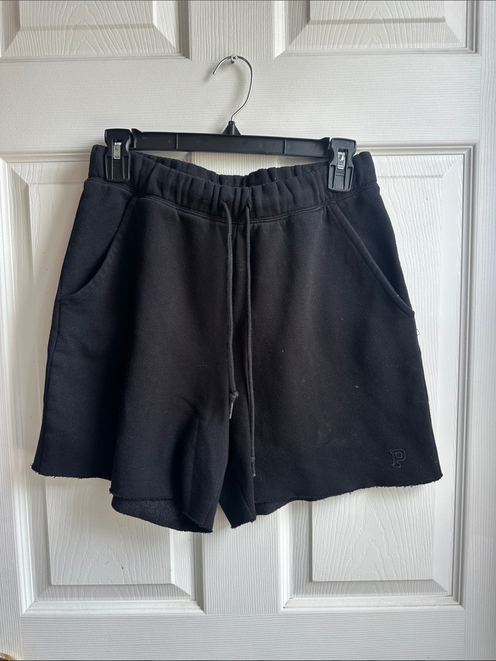 PINK Victoria's Secret Black Casual Drawstring Athletic Shorts